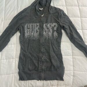 Gray guess sweater